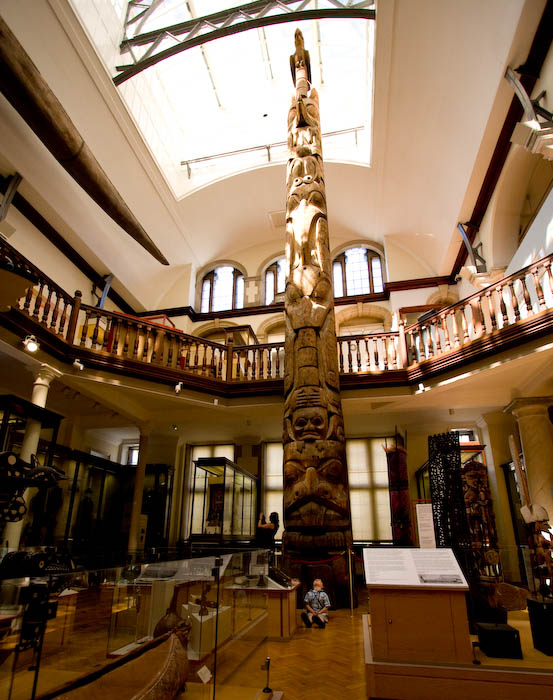 Cambridge totem pole the museum of archaeology and anthropology