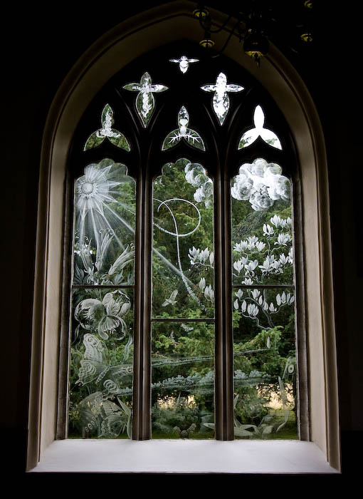 Moreton Church Dorset Whistler Windows