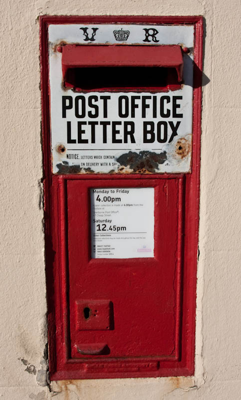 Sherborne Dorset Post Box Dorsetcamera
