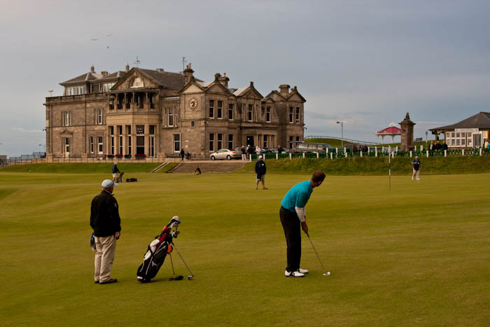 Golf course St Andrews Fife Scotland Dorsetcamera